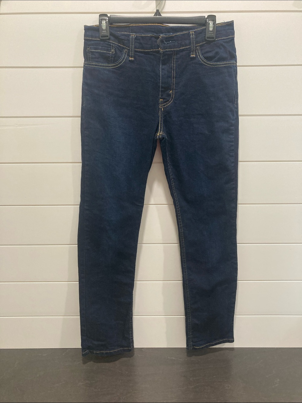 Mens Levi's 511 Slim Fit Dark Wash Denim Jean -Size 30x30 -EUC